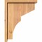 Ekena Millwork Monterey Smooth Corbel w/Backplate, Western Red Cedar, 5 1/2"W x 14"D x 18"H COR06X14X18MON01SWR - alternate 2